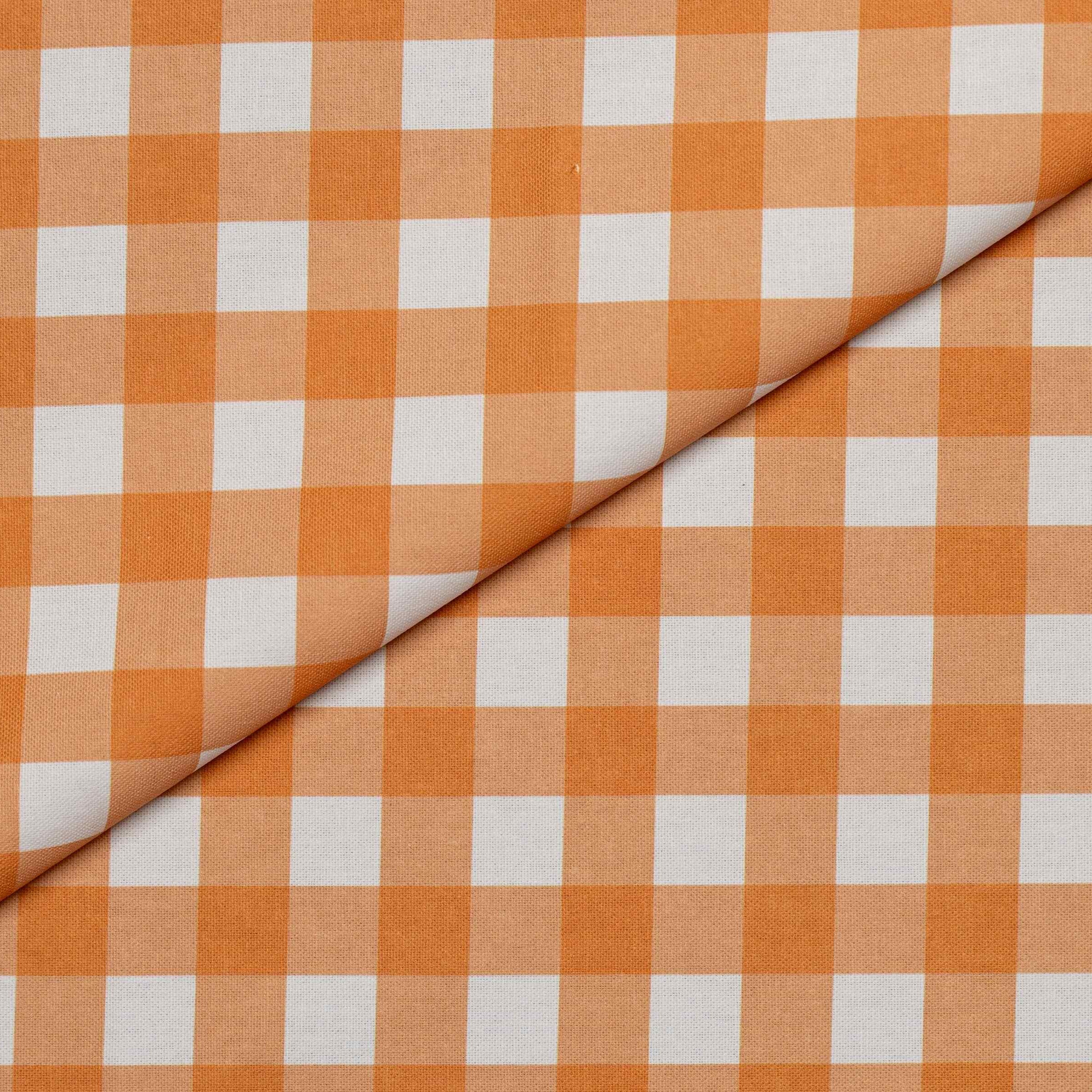 Mini Vichy Check Orange