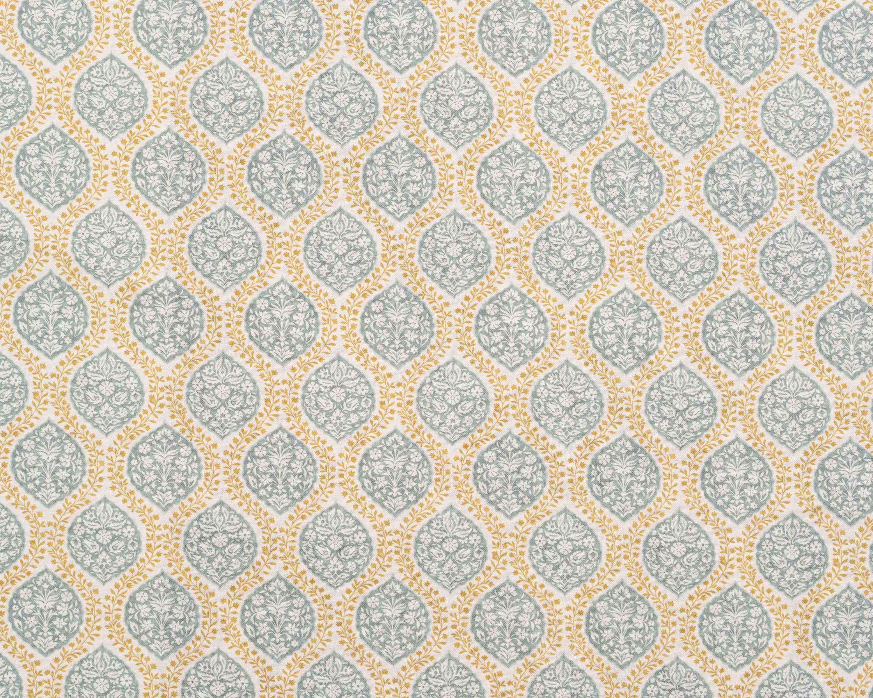 Carina Sky Blue and Gold