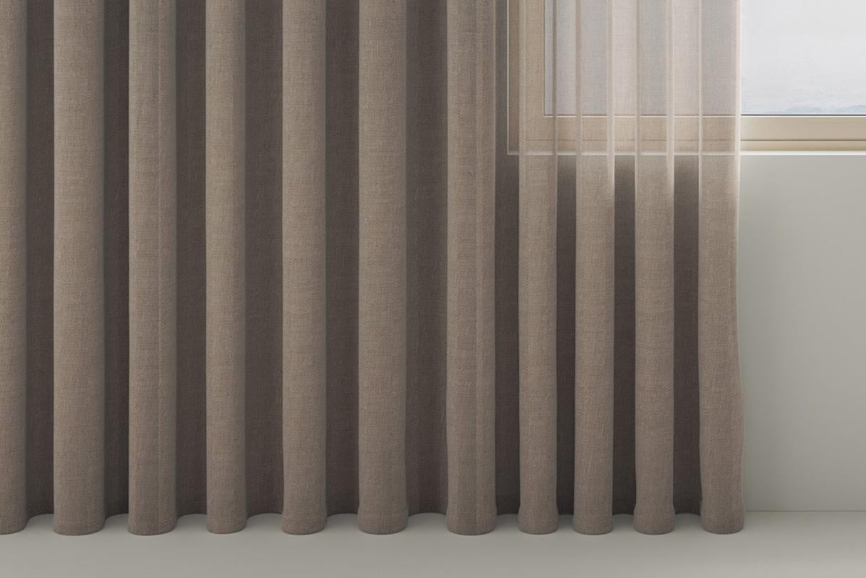 Peach Recycled Linen