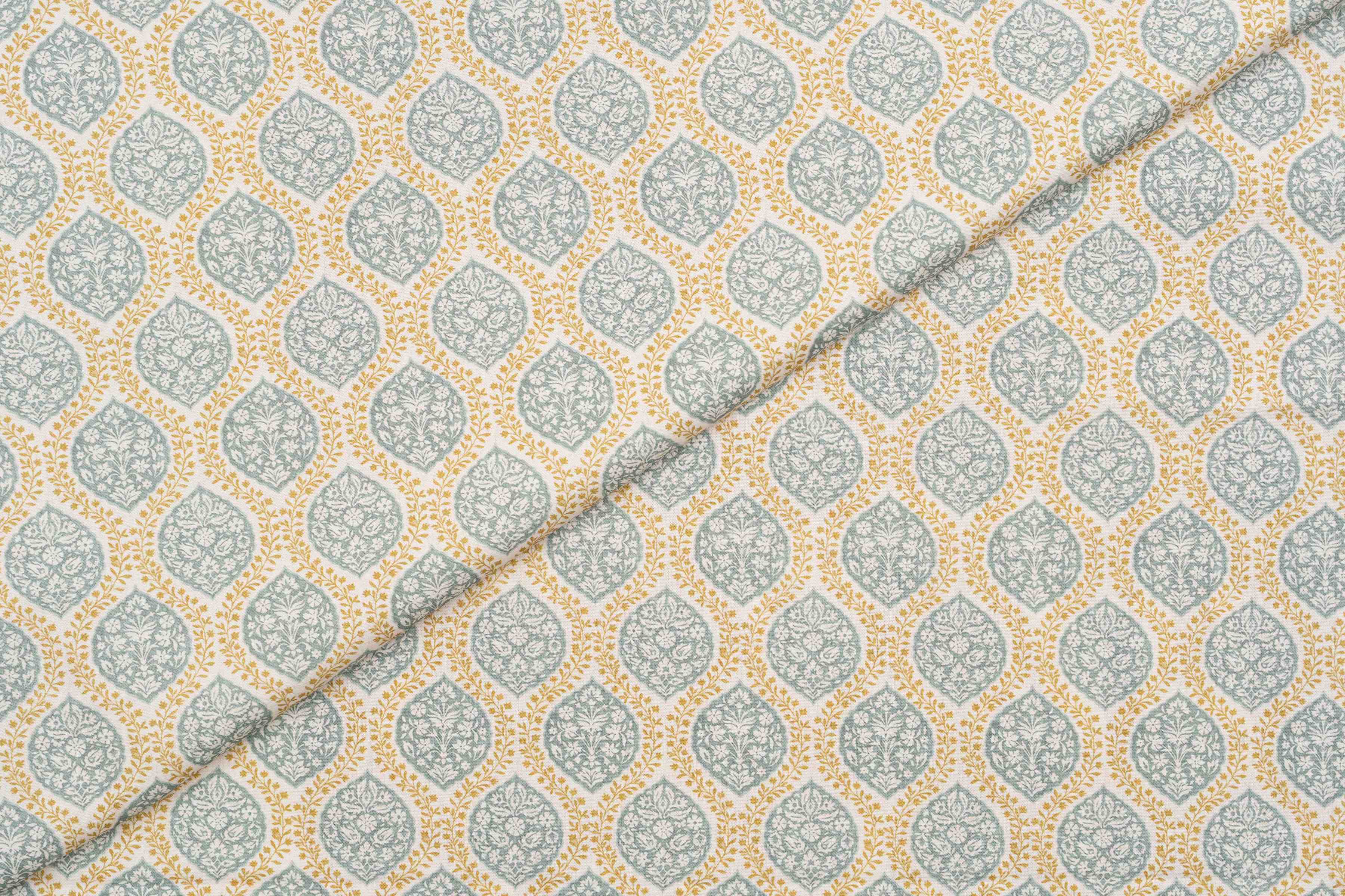 Carina Sky Blue and Gold