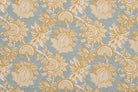 Alexandra Sky Blue and Gold